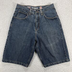 Anchor Blue Baggy Denim Shorts Men’s Size 30 Blue‎ Y2K Hip Hop Streetwear